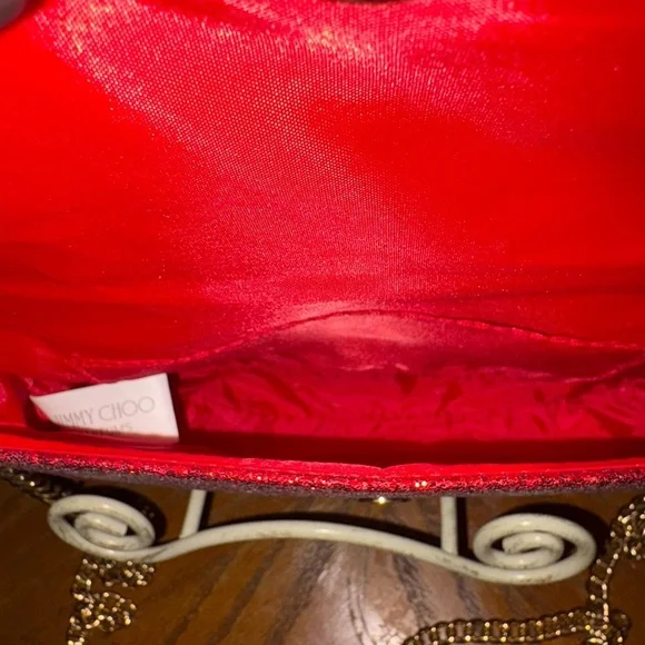 Jimmy Choo Parfums Sparkling Red Clutch - Picture 4 of 5